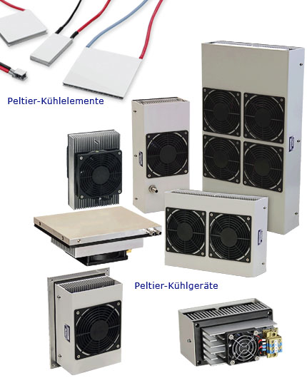 Peltier-Kühlelemente und Kühlgeräte von Weber Thermoelectric